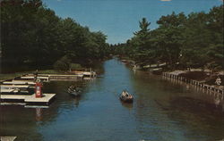 Platte River at the Bridge Postcard