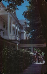The Lakeside Hotel Eagles Mere, PA Postcard Postcard Postcard