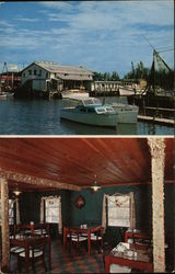 Fishhouse Dining Room Postcard