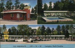 Motel Cavalier Postcard