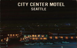 City Center Motel Seattle, WA Postcard Postcard Postcard