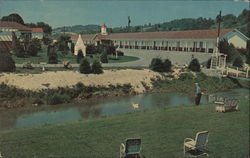 Village Motel and Restaurant Marion, VA Postcard Postcard Postcard