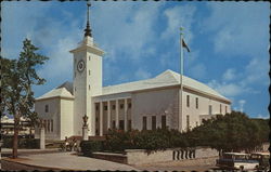 City Hall Hamilton, Bermuda Postcard Postcard Postcard