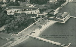 Hotel Cedarshore and Beach Club Sayville, NY Postcard Postcard Postcard