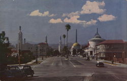 Westwood Village Los Angeles, CA Postcard Postcard Postcard