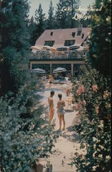 Lake Arrowhead Lodge Postcard