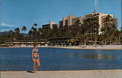 Hilton Hawaiian Village Lagoon Postcard