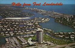 Hello from Fort Lauderdale Florida Postcard Postcard Postcard