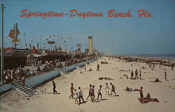 Springtime-Dayton Beach Daytona Beach, FL Postcard Postcard Postcard