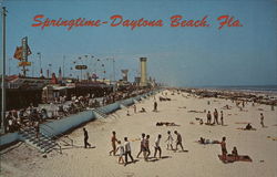 Springtime-Dayton Beach Postcard