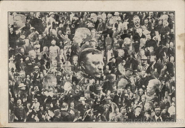 Faces of Theodore Roosevelt Collage