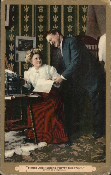 Things are Running Pretty Smoothly Typewriters