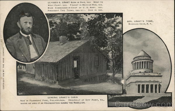 Ulysses S. Grant, Capin & Tomb Presidents