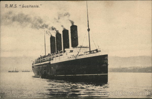 Lusitania Boats, Ships