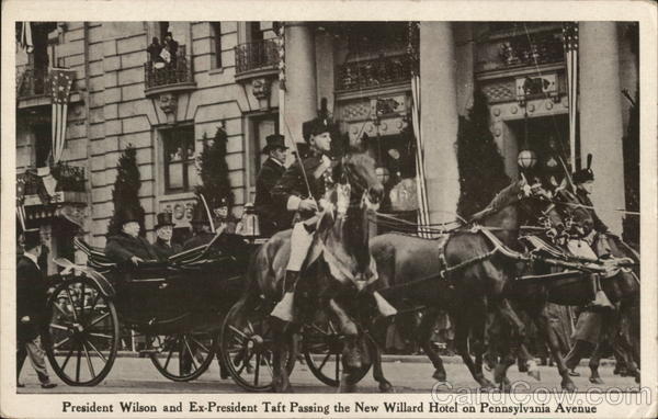 President Wilson and Ex-President Taft. Presidents