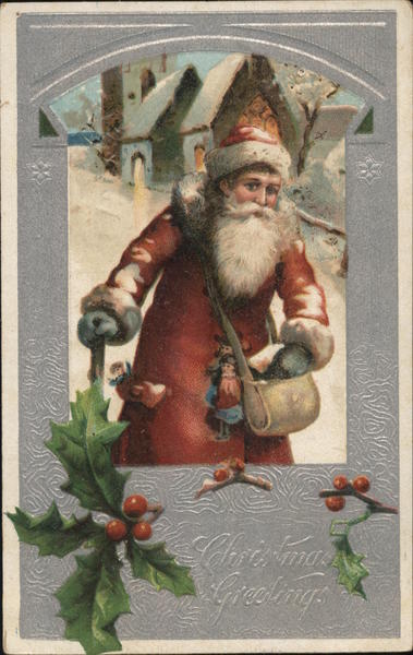 Christmas Greetings Santa Claus