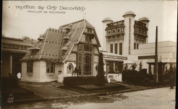 Pavillon de Mulhouse 1925 Exposition des Arts Decoratifs