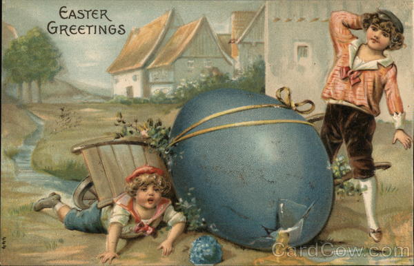 Easter Greetings Eggs