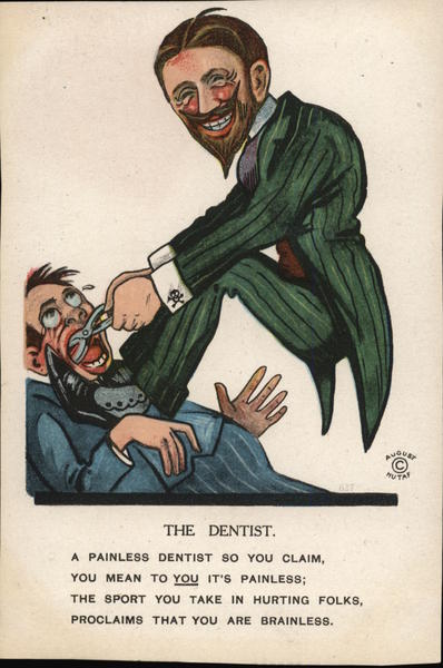 THE DENTIST Caricatures