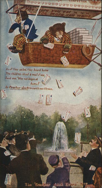 Cracker Jack Bears #2 Advertising