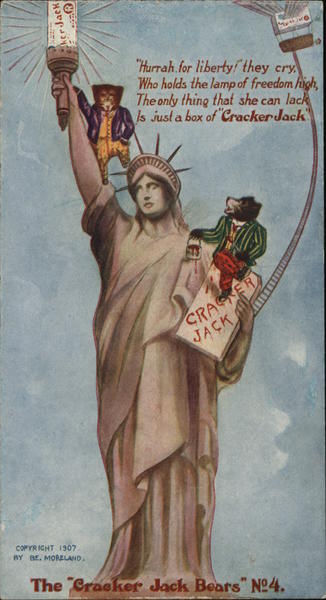 The Cracker Jack Bears #4 Advertising