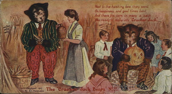 Cracker Jack Bears #10 Advertising