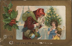 Merry Christmas Santa Claus Postcard Postcard