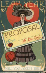 LEAP YEAR PROPOSAL Postcard