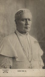 Pope Pius X. Religious Postcard Postcard Postcard