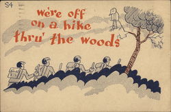 "Camp-Toons" We're off on a hike thru' the woods "Camp-Toons" We're off on a hike thru' the woods