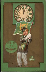 Erin Go Bragh St. Patrick's Day Postcard Postcard