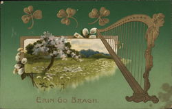 Erin Go Bragh St. Patrick's Day Postcard Postcard