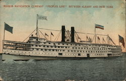 Hudson Navigation Company Postcard
