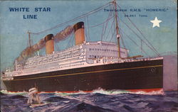 R.M.S. Homeric Postcard