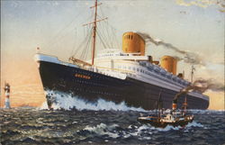 Norddeutscher Looyd "Bremen" Boats, Ships Postcard Postcard
