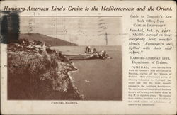 Hamburg-American Lines' Cruise to the Mediterranean and the Orient Postcard