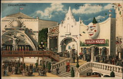 Dreamland Amusement Parks Postcard Postcard