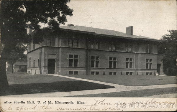 Alice Shevlin Hall, U. of M. Minneapolis Minnesota