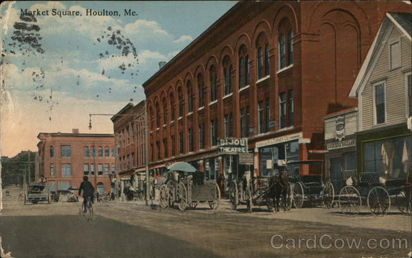 Market Square Houlton Maine