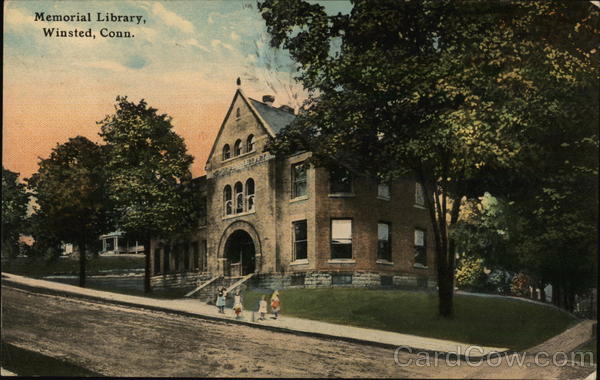Memorial Library Winsted Connecticut
