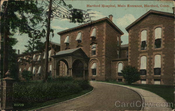 Hartford Hospital, Main Entrance Connecticut
