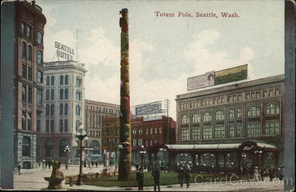 Totem Pole Seattle Washington