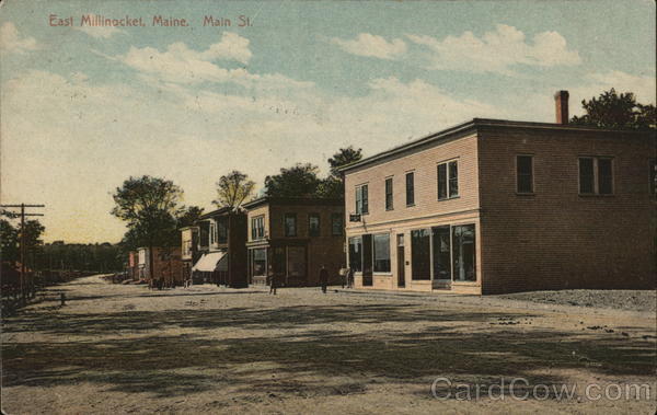 Main St. East Millinocket Maine