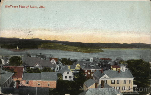 Bird's-Eye View Lubec Maine