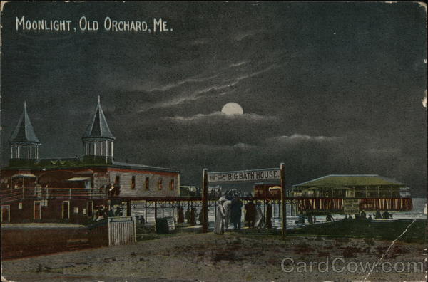 Moonlight Old Orchard Beach Maine