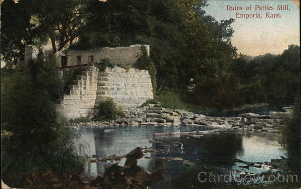 Ruins of Patties Mill Emporia Kansas