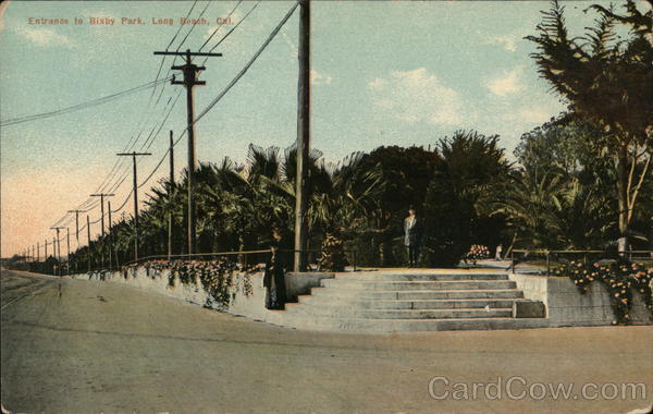 Entrance to Bixby Park Long Beach California