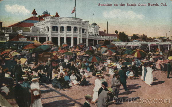Sunning on the Sands Long Beach California
