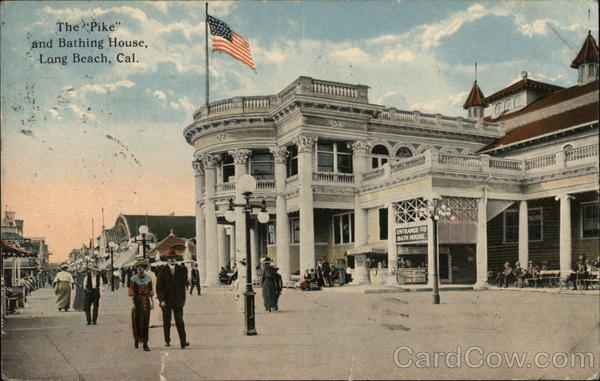 The Pike and Bathing House Long Beach California