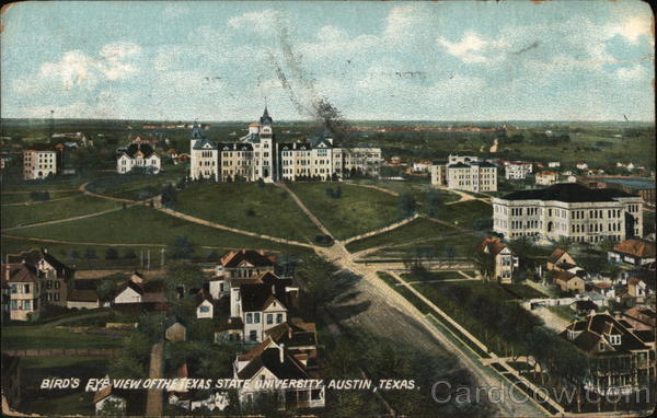 Bird's Eye View of the Texas State University Austin
